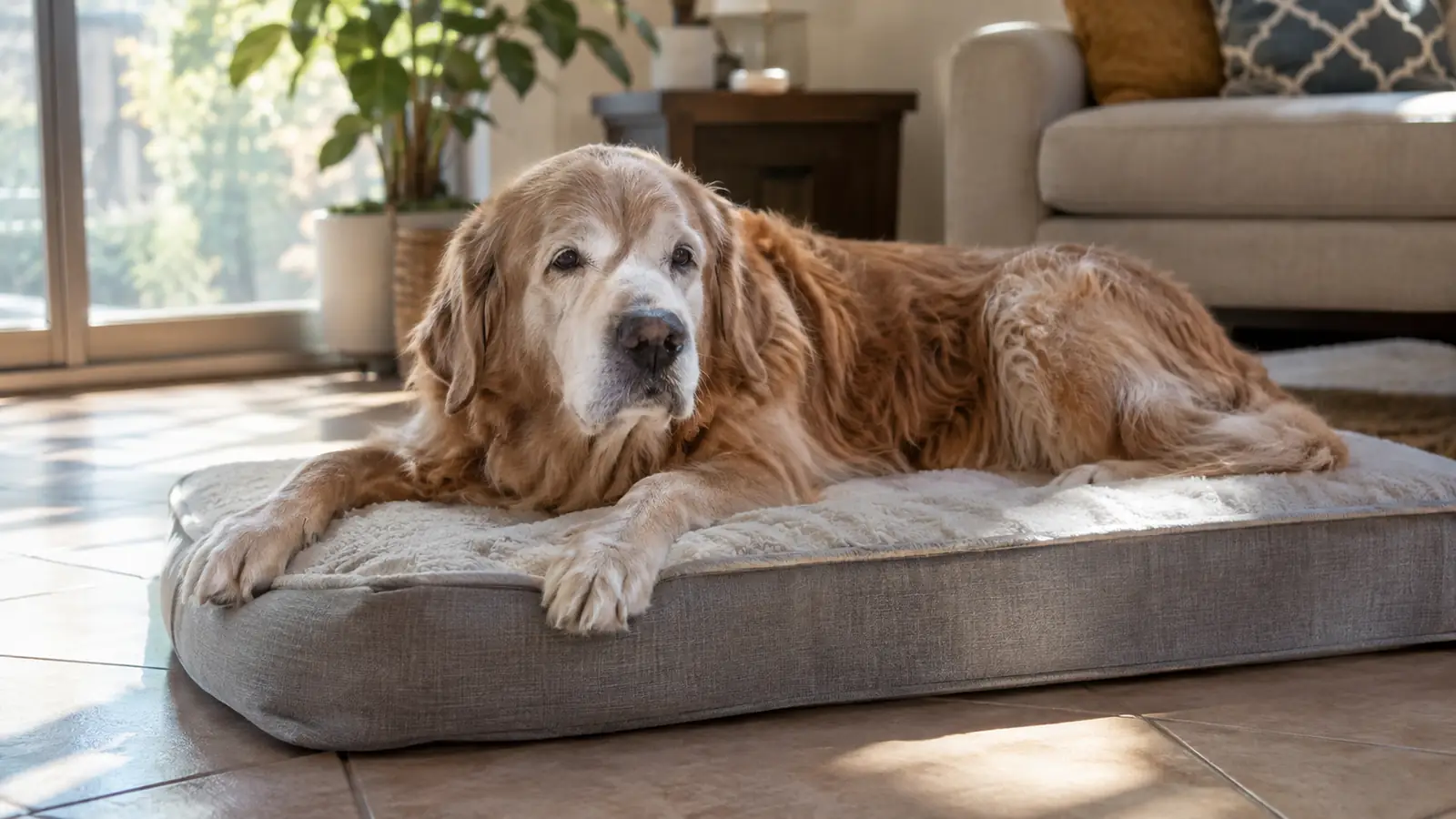 EHEYCIGA Orthopedic Bed Review: Months of Daily Use with a Senior Lab Mix