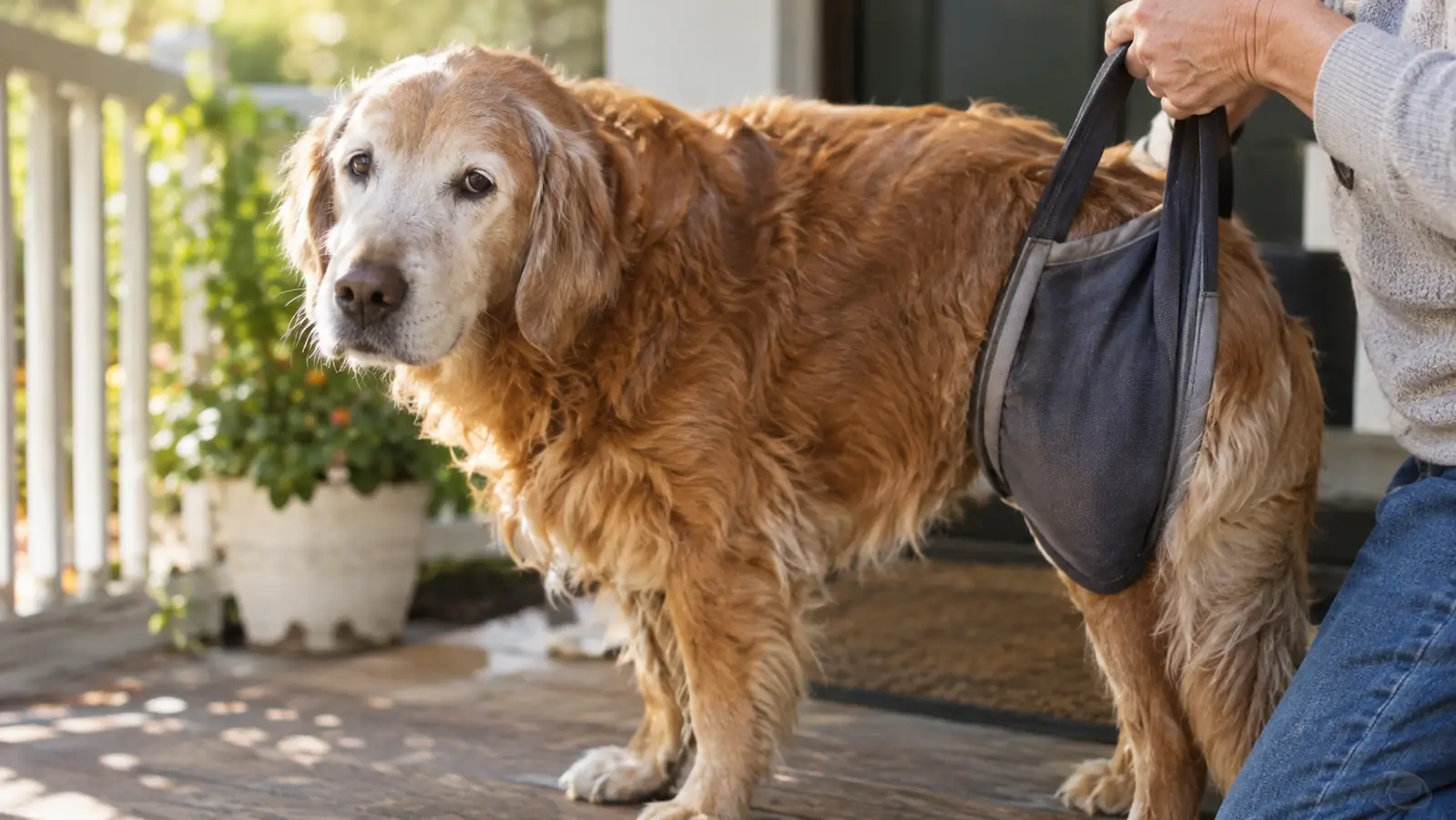 LOOBANI Rear Support Sling: An Honest Review from a Retired Vet Tech