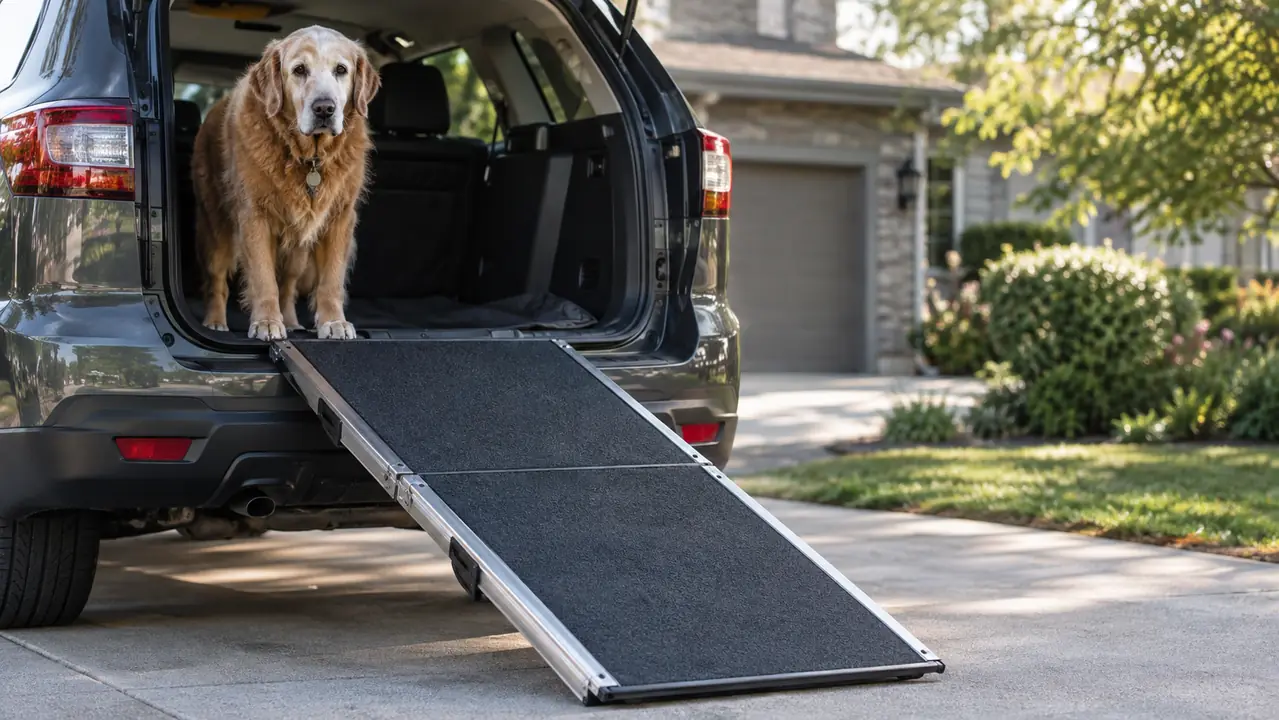 PetSafe Happy Ride Ramp Review: Months of Daily Use with a Senior Lab Mix