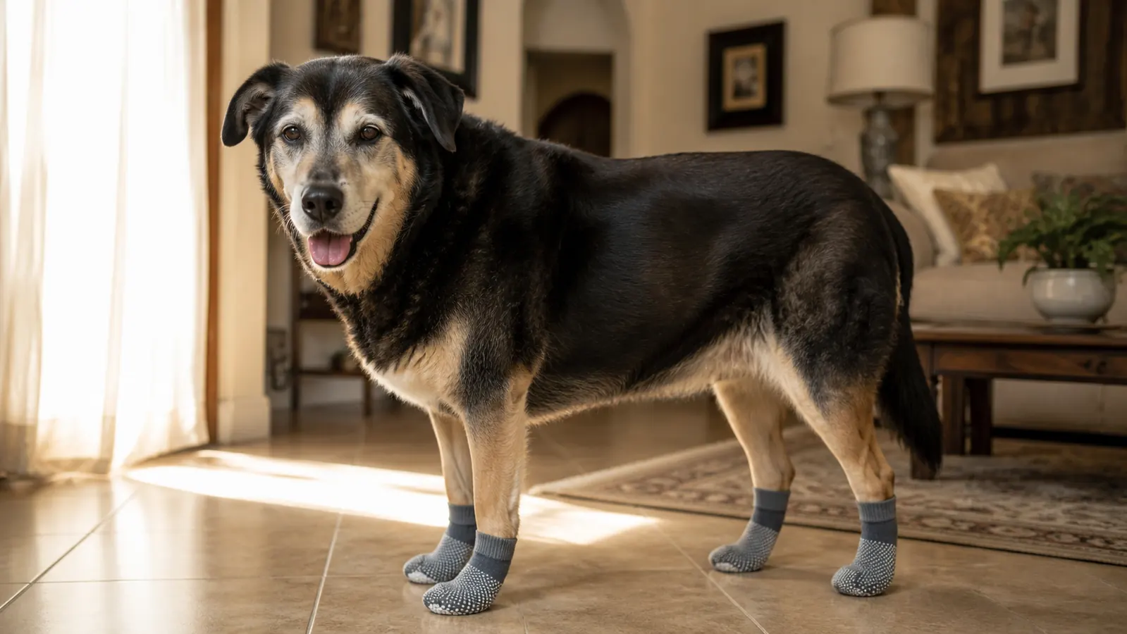 TigerToes Non-Slip Dog Socks Review: Months of Daily Use with a Senior Lab Mix